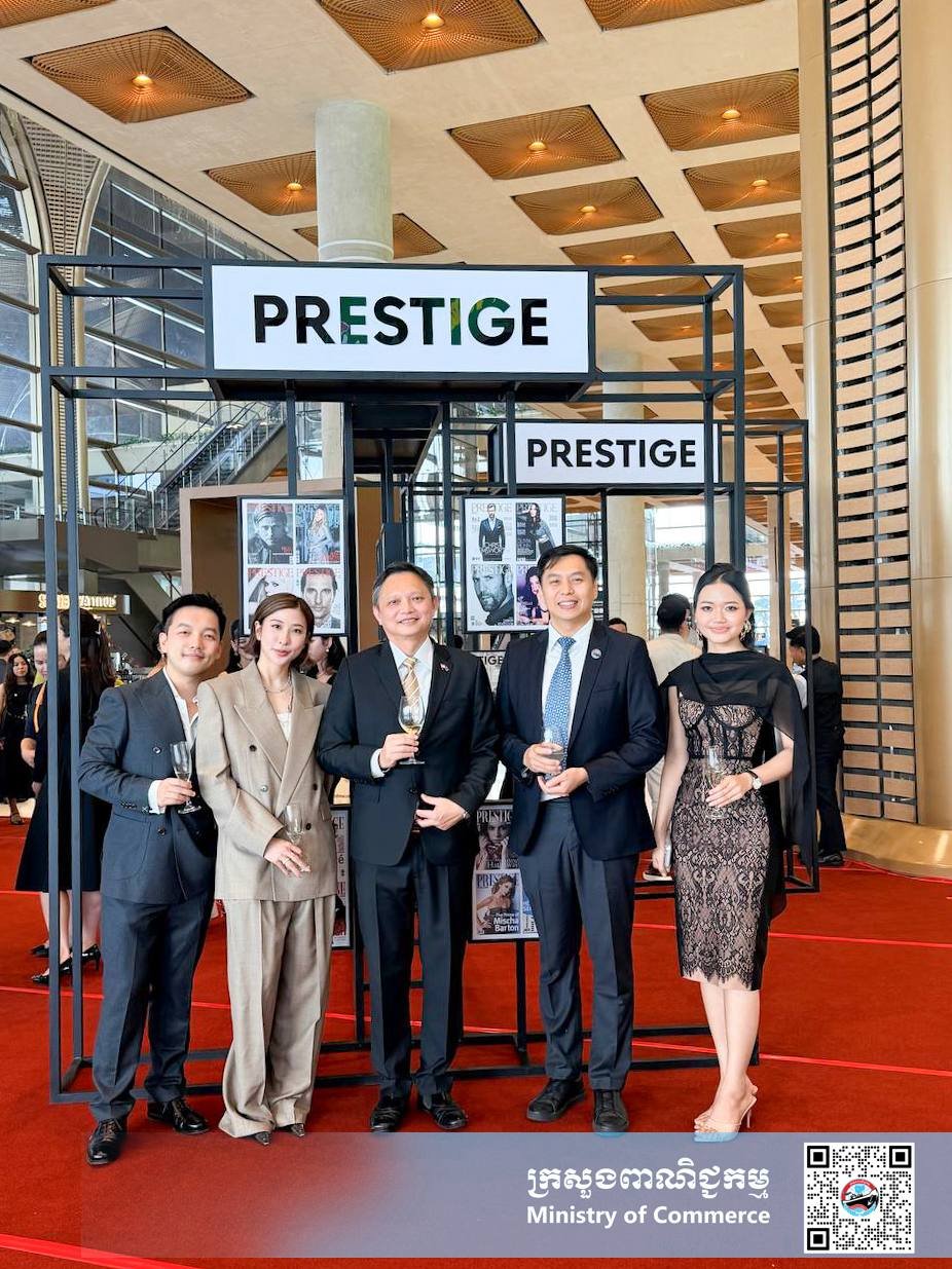 Prestige Cambodia杂志展示活动在德崇国际机场