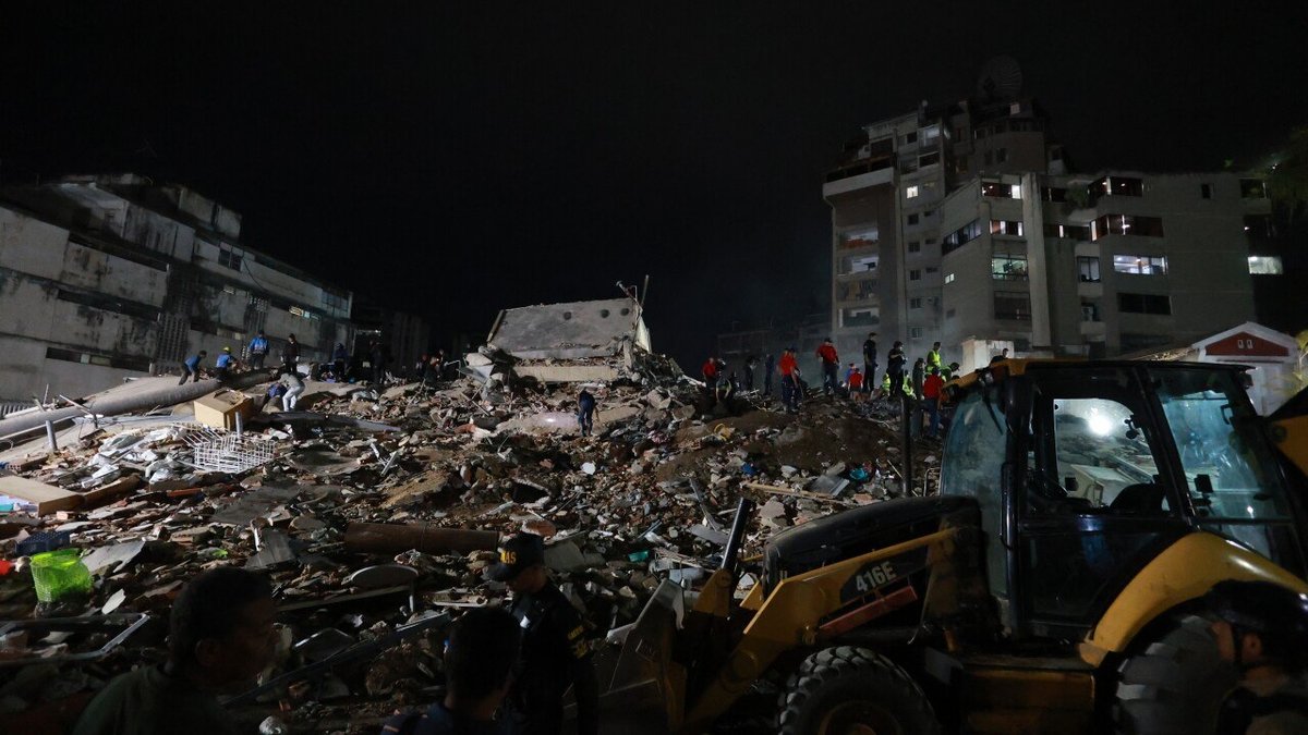 委内瑞拉强震致160人死亡 971人受伤救援持续