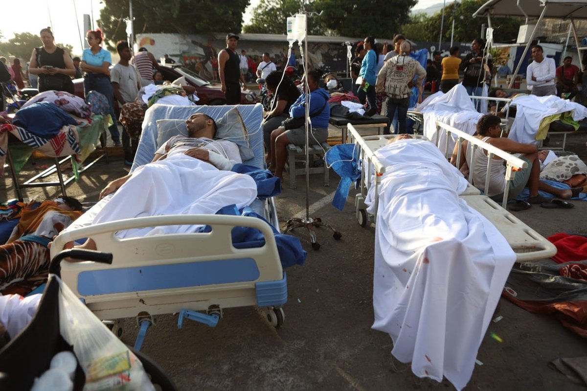 委内瑞拉地震灾情持续恶化 死亡人数已升至近200人
