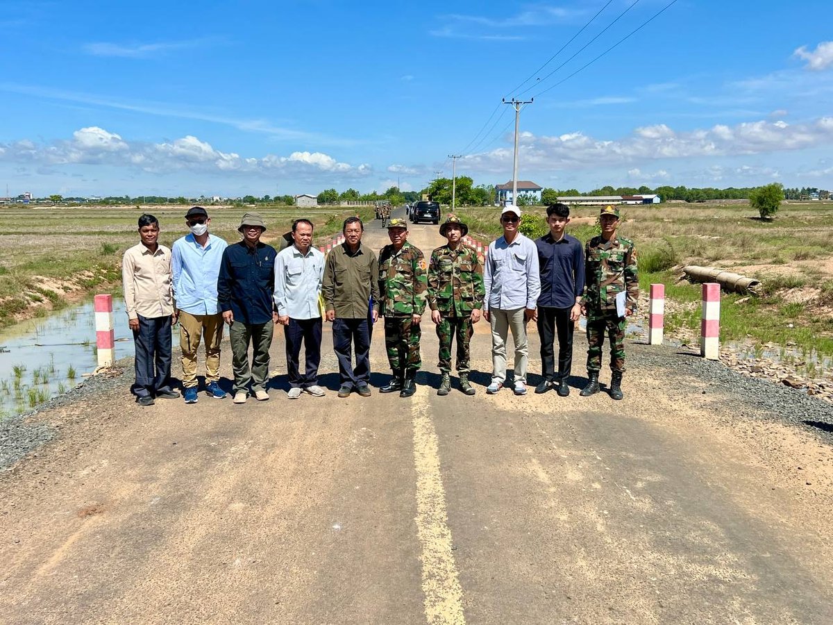 柬埔寨农村道路建设提速 助力基层经济互动
