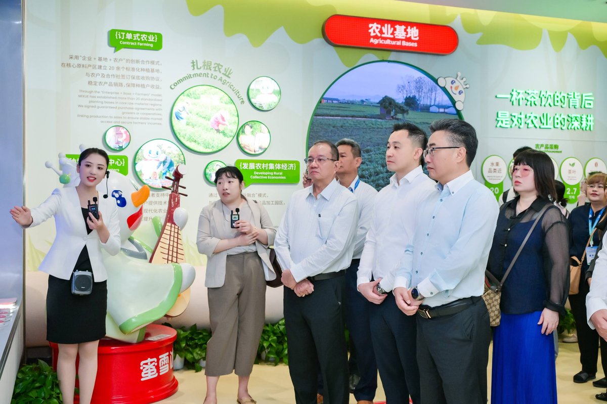 商务部代表团赴华参加东盟中国文化美食论坛 推动农产品出口