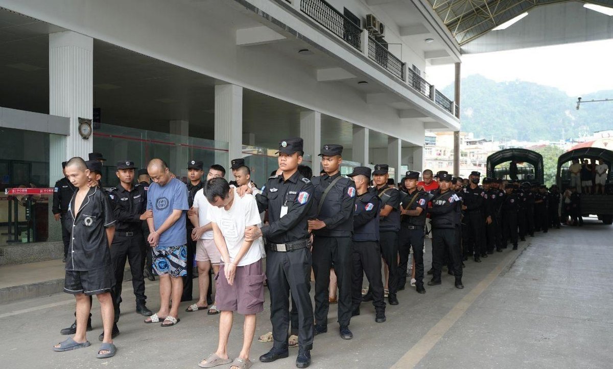 佤邦司法委向中方移交78名涉诈人员 跨境打击持续