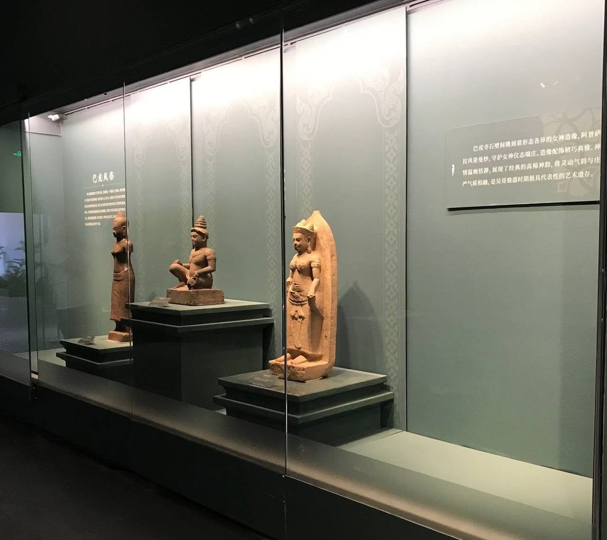 136件高棉古文物亮相山西博物院 展现柬埔寨千年艺术史