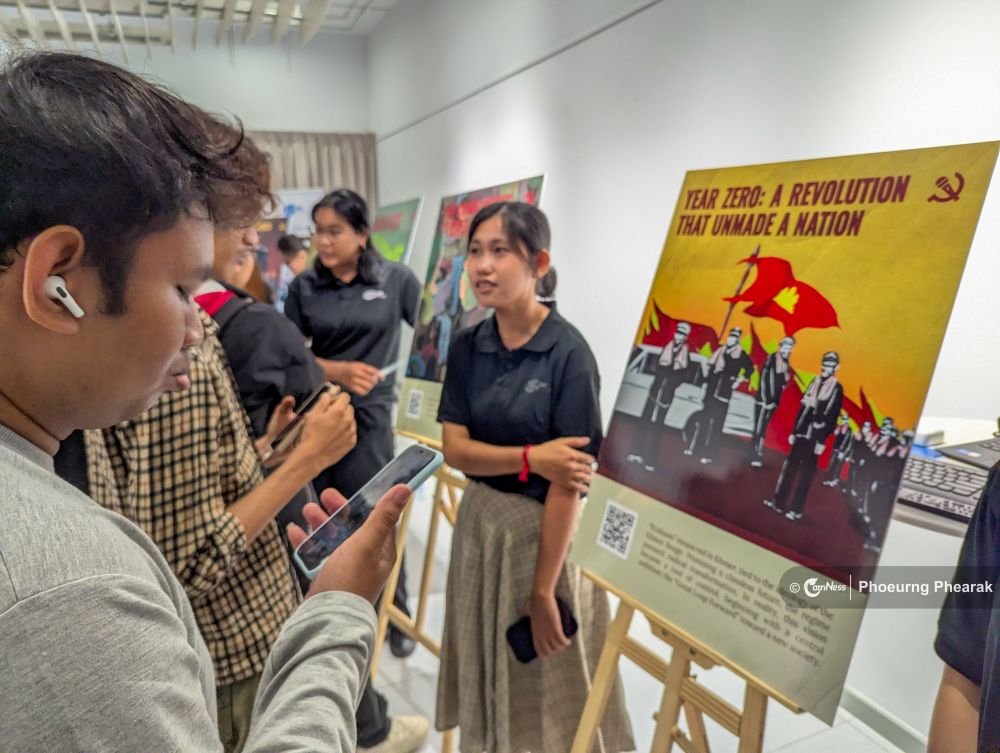 皇家金边大学媒体与传播系学生通过纪录片风格的播客,深入探索并
