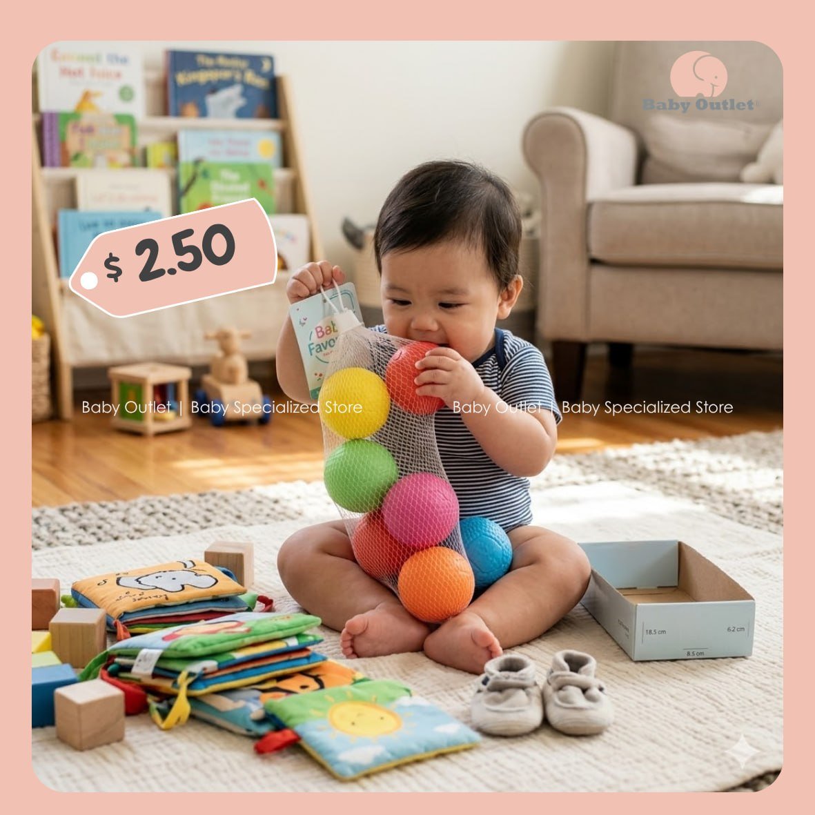 BabyOutlet新款戏水玩具到货 材质安全 14家门店同