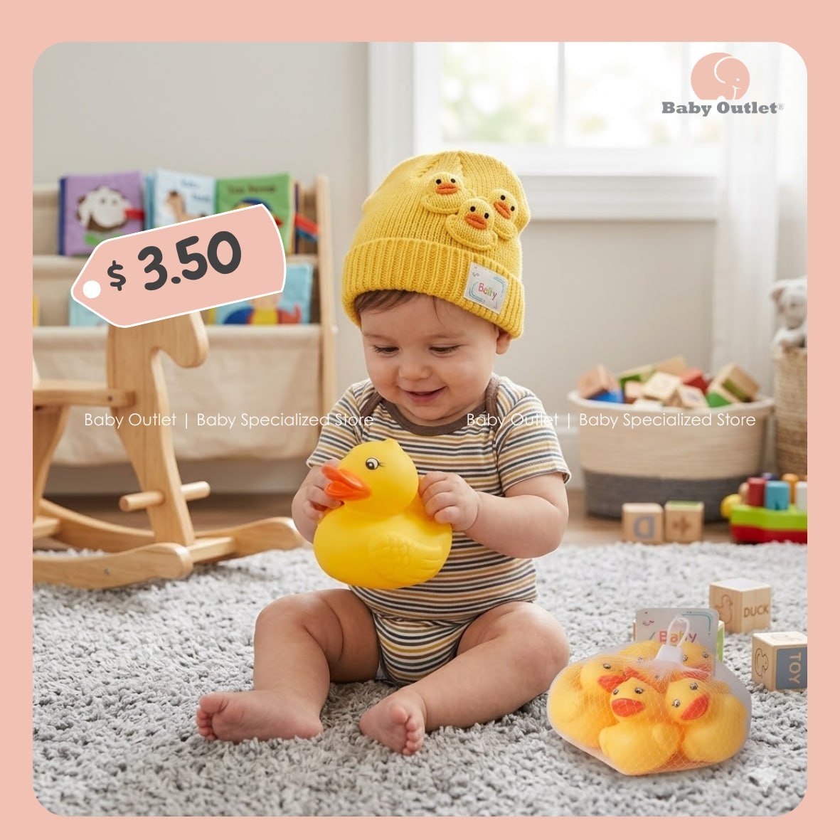 BabyOutlet新款戏水玩具到货 材质安全 14家门店同