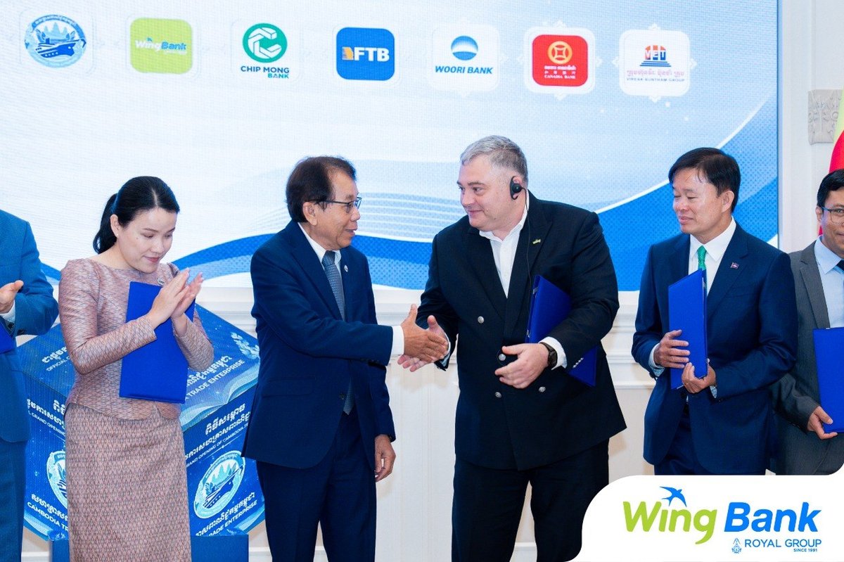 WING银行与柬埔寨商业企业公司(CTE)签署谅解备忘录,旨