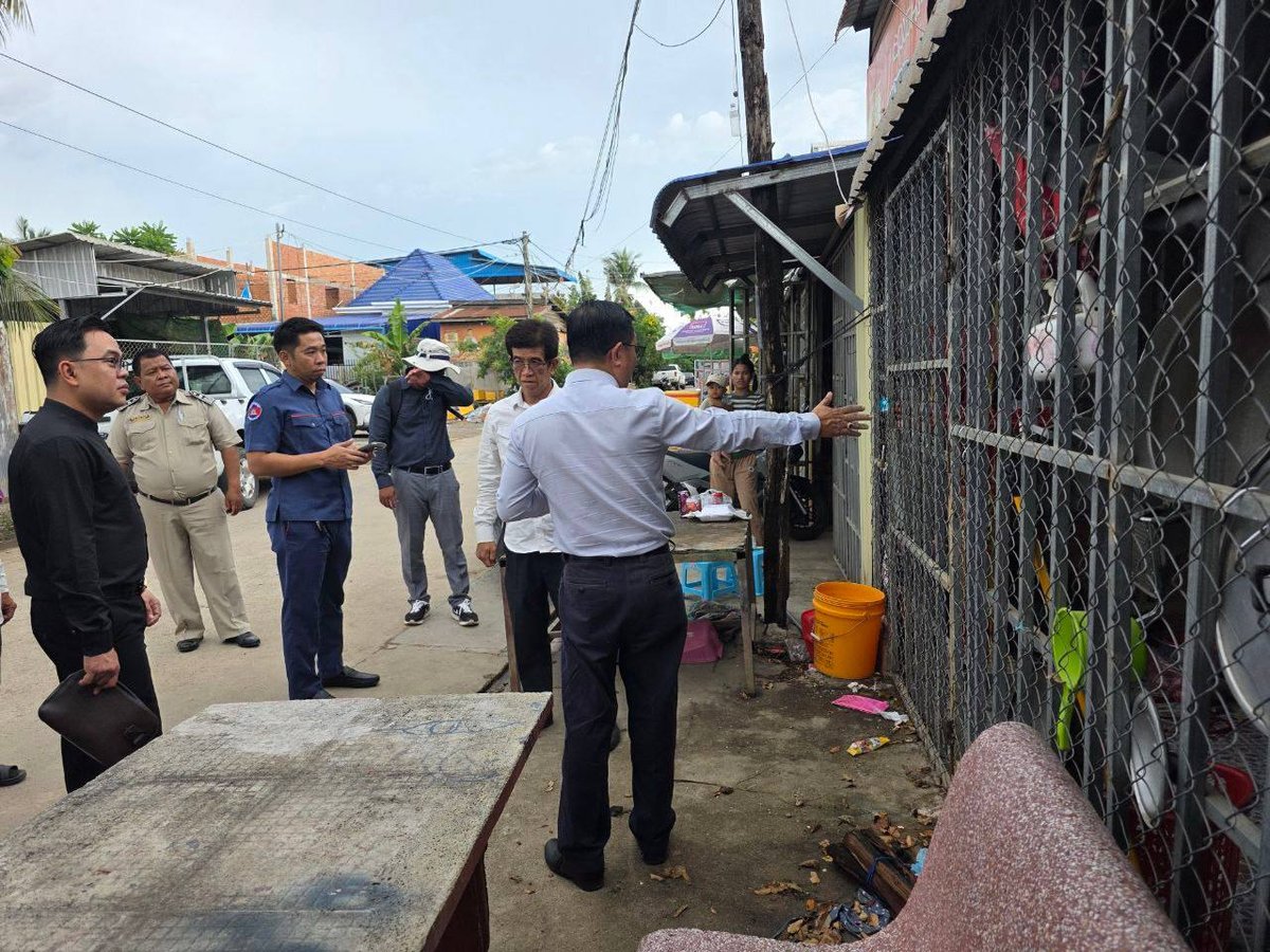 国土规划建设部调研暹粒马德望临时安置点 推进住房改造