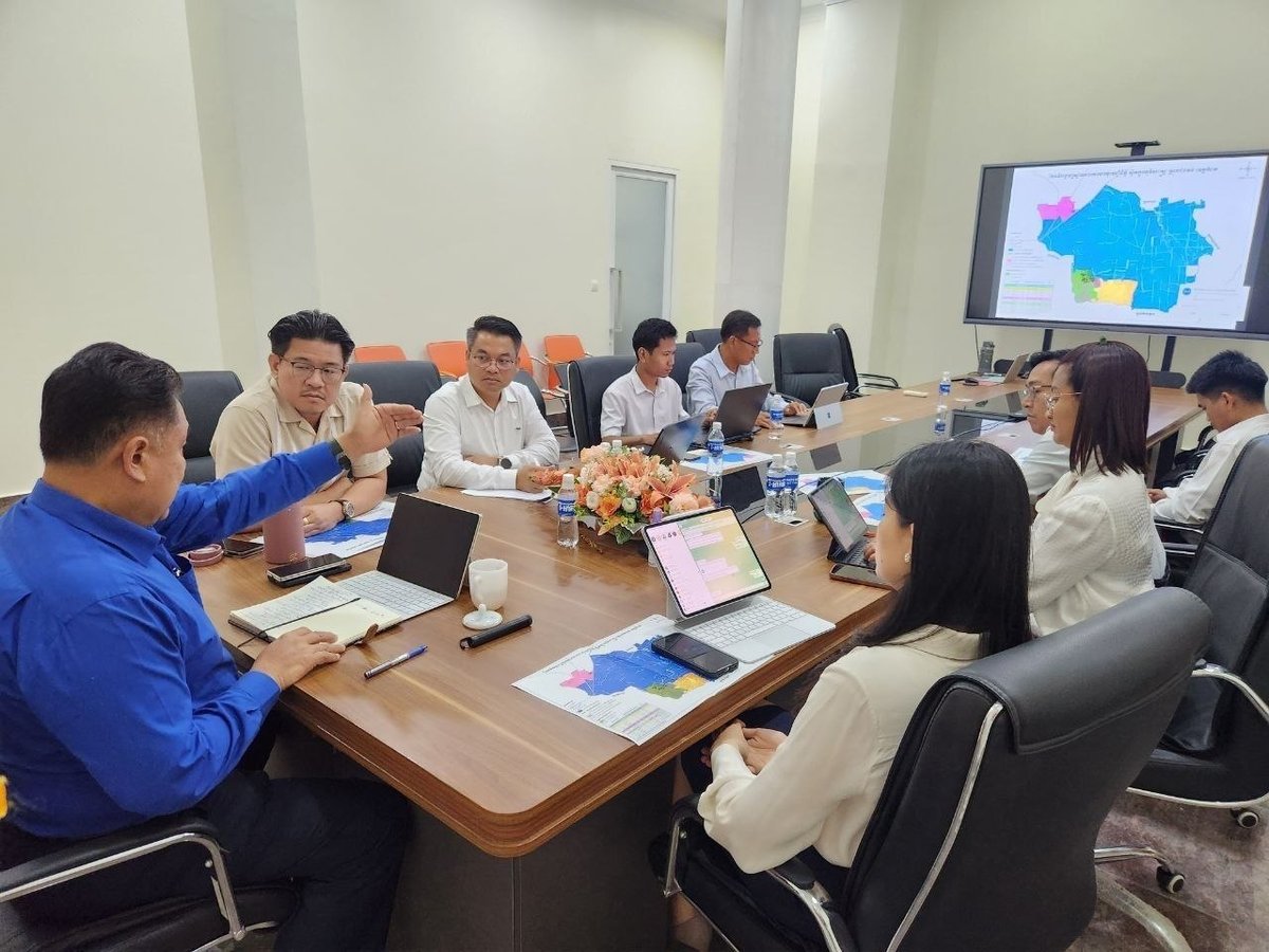 国土规划部推进贡布省栋通县土地登记与基建规划
