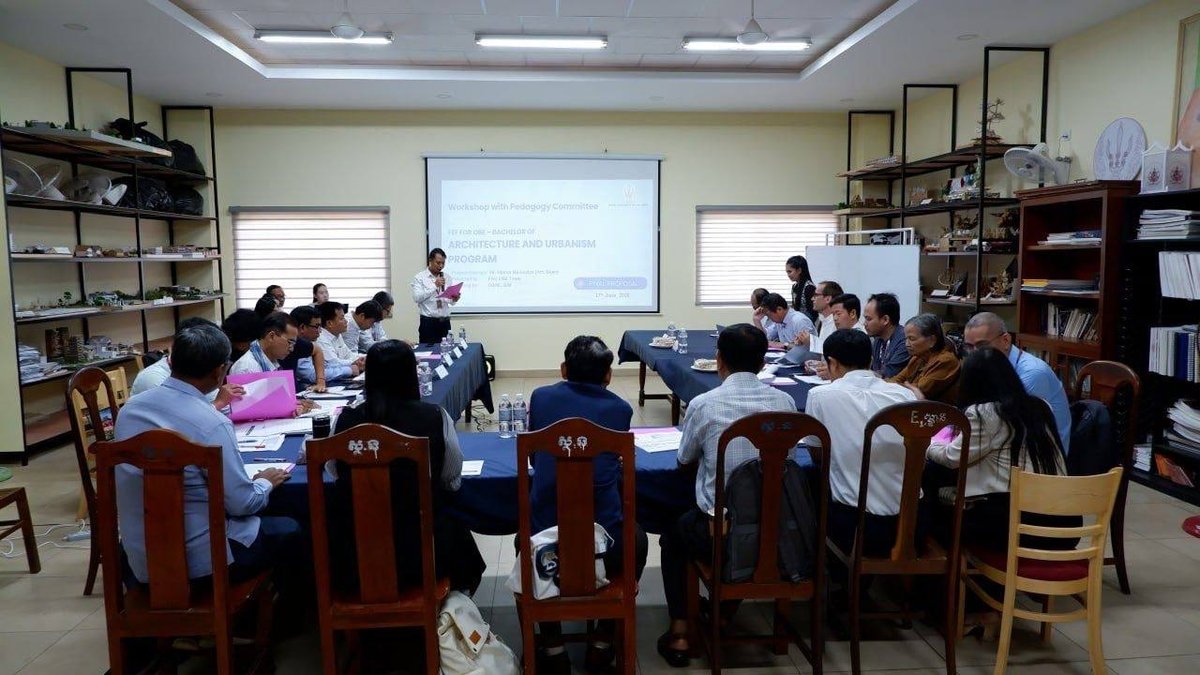 柬埔寨建筑师委员会召开会议 优化建筑学与城市规划课程