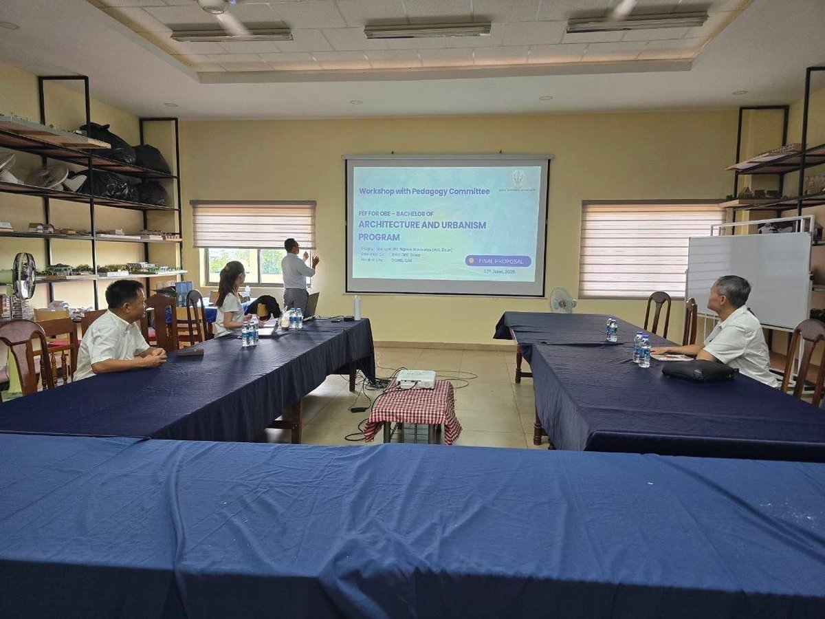 柬埔寨建筑师委员会召开会议 优化建筑学与城市规划课程