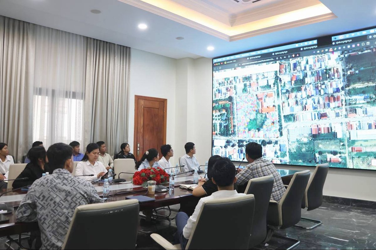 国土规划部启动金边城市秩序数字化管理系统