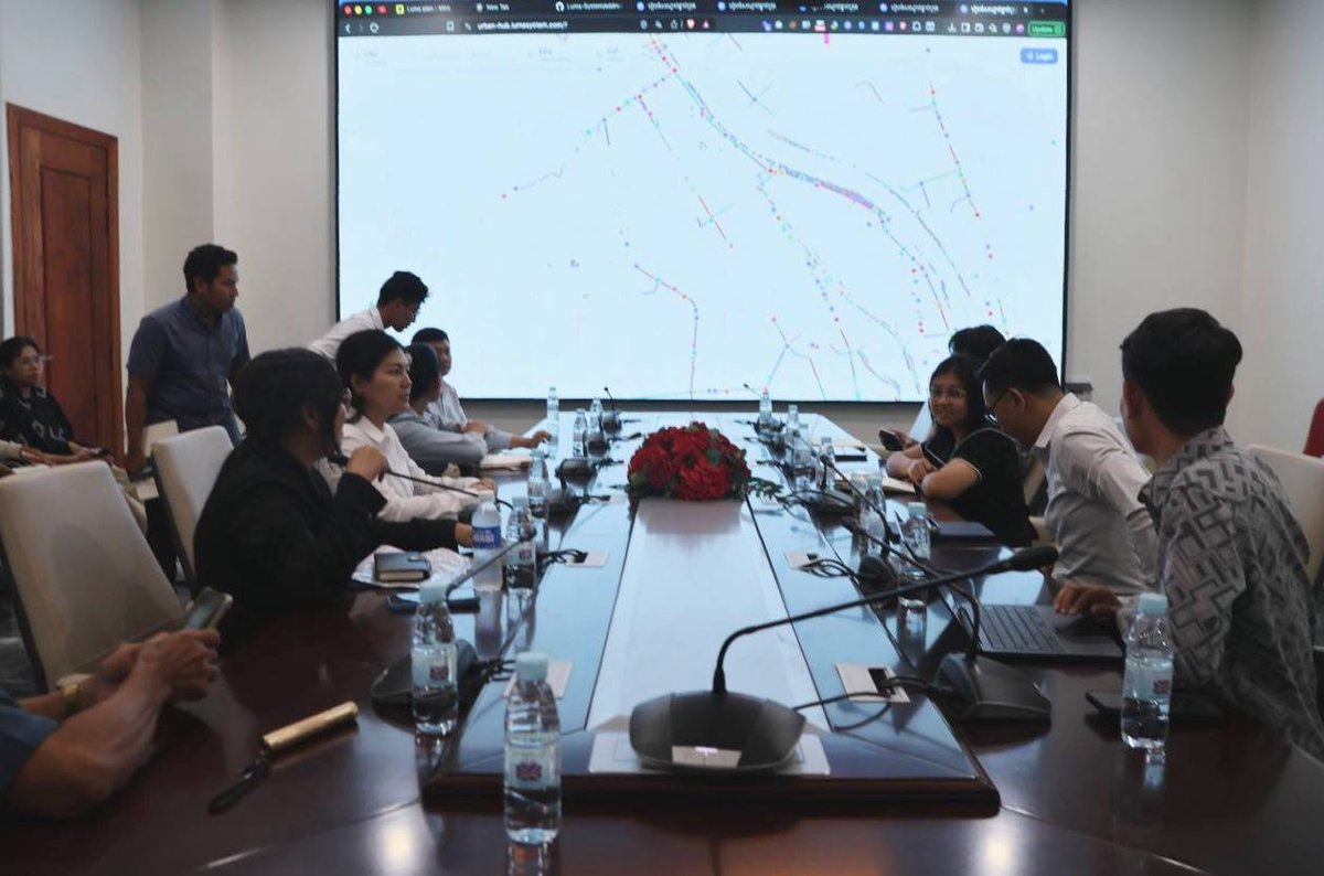国土规划部启动金边城市秩序数字化管理系统