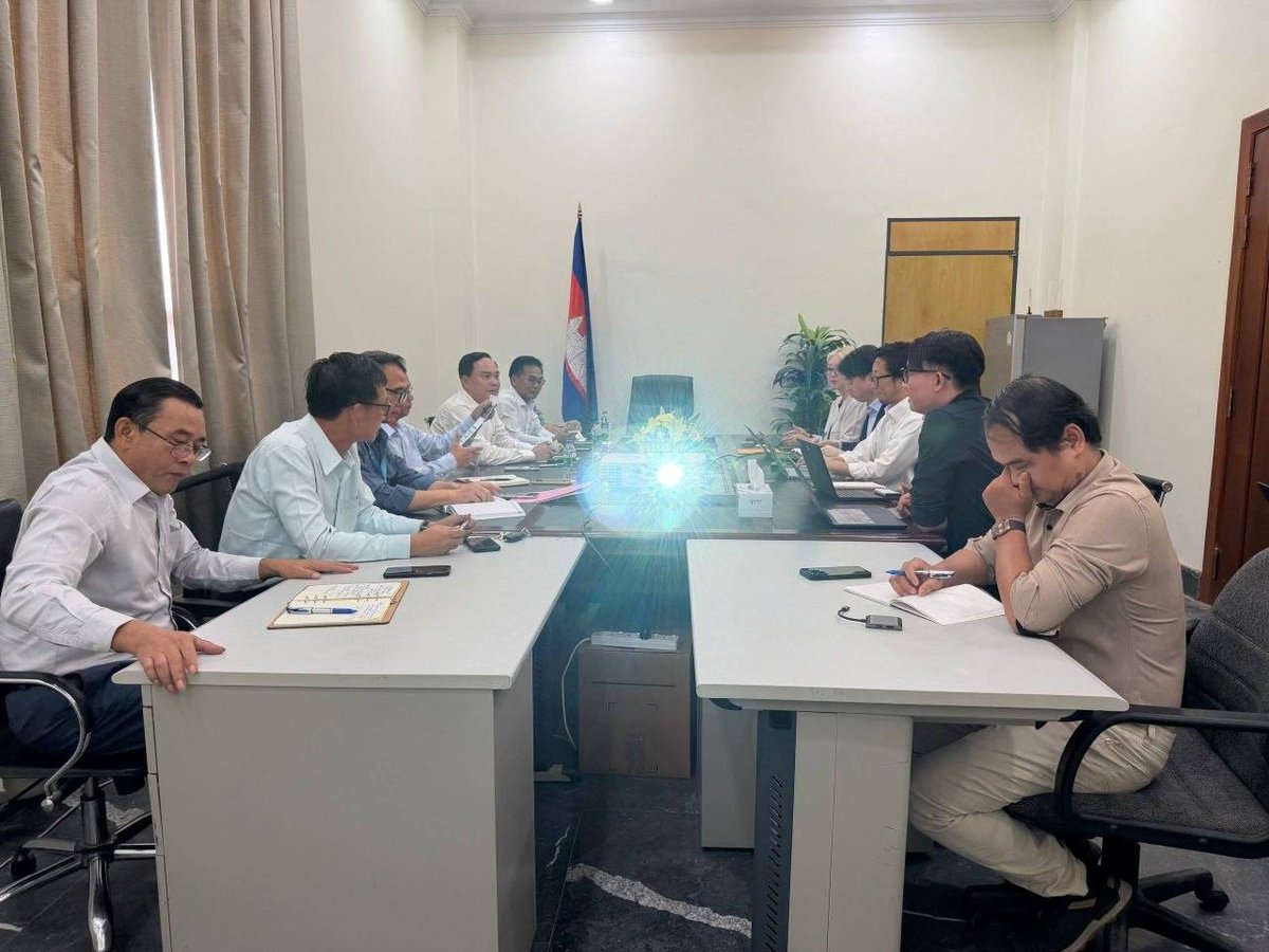 国土规划和建设部与JICA探讨金边2050交通总体规划
