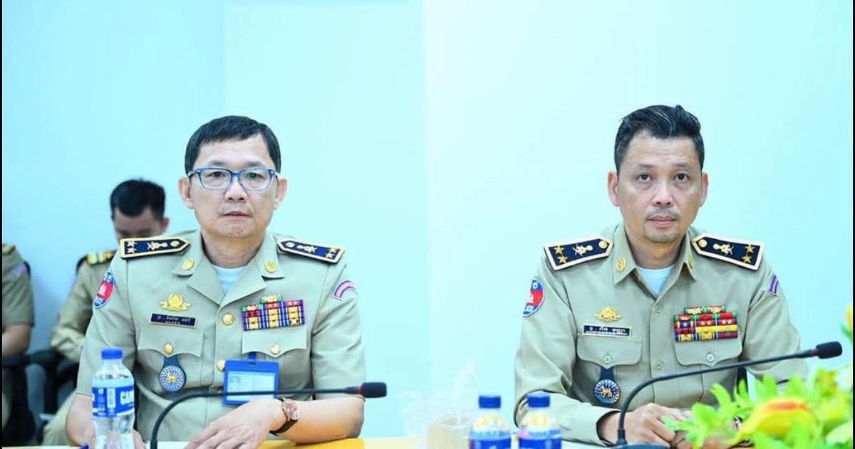 金边市警察局长朱纳林下令严打网络诈骗及人口贩运