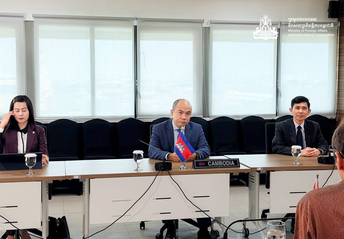 外交部国务秘书孔福会见加拿大印太事务官员 探讨东盟合作