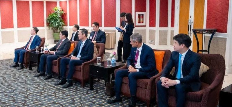 洪玛奈会见越南胡志明共青团代表 探讨青年交流合作