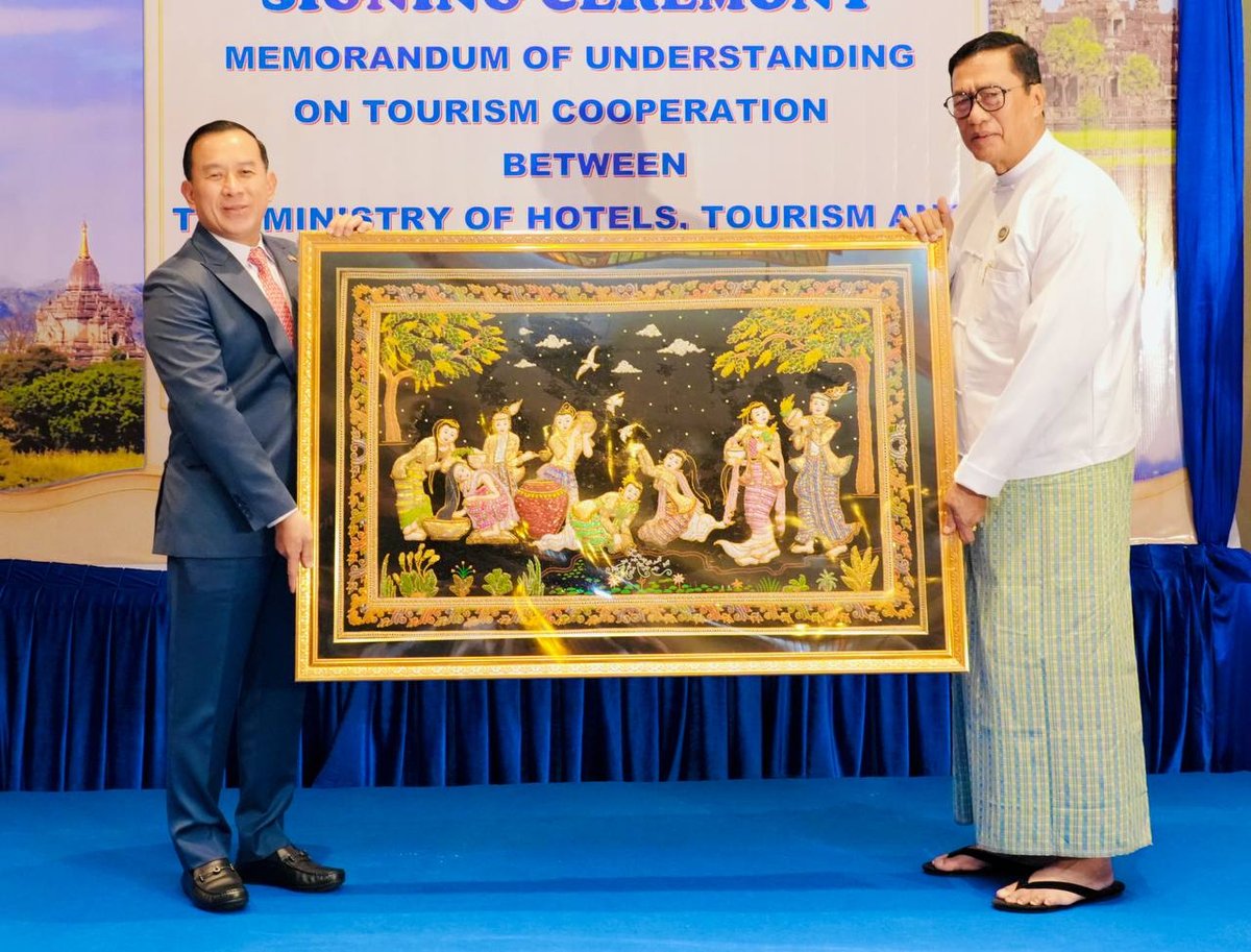 柬埔寨与缅甸深化旅游合作 联手推广宗教旅游路线
