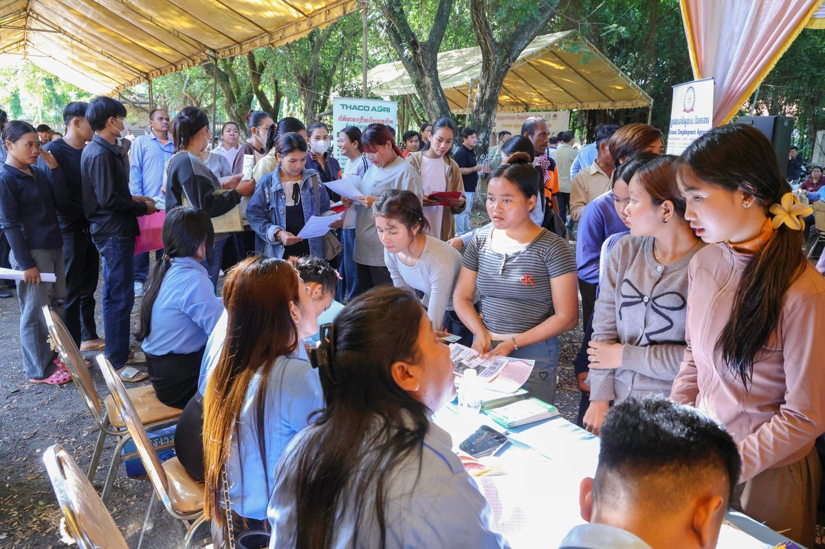 劳工部于6月27日在特本克蒙省举办大型招聘会,联合7家大型工