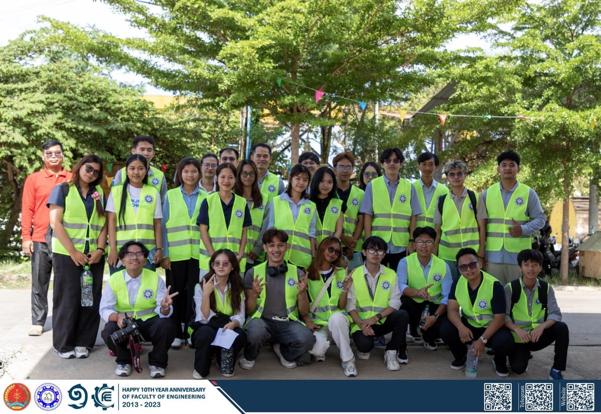 皇家金边大学学生参访Vong Chan公司 学习电缆生产流程