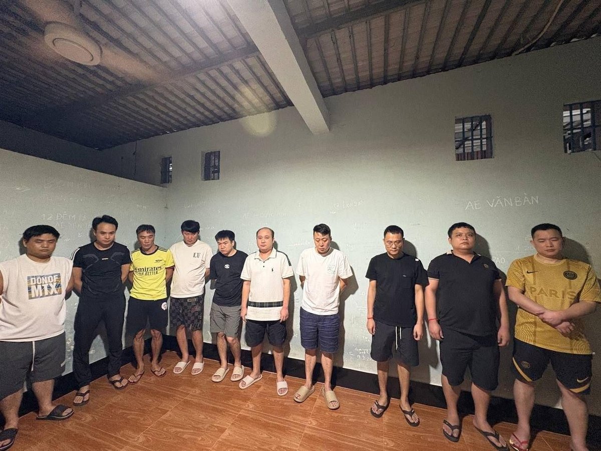 巴域市一网络诈骗窝点被摧毁 45名嫌疑人落网
