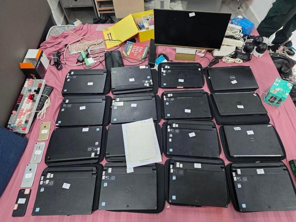 巴域市突查出租屋 抓获73名中越柬涉诈嫌犯