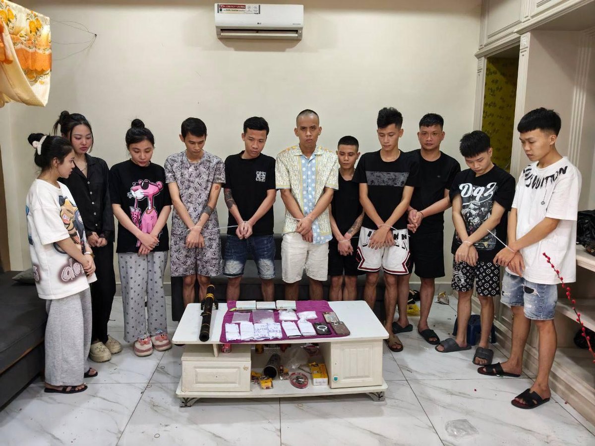 金边警方破获5起毒品案 抓获24名中越等国籍嫌犯
