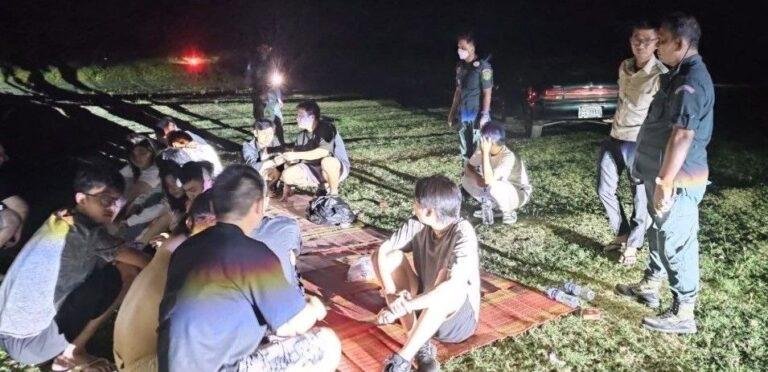 马德望省色萨水电站查获28名外籍人员 涉嫌非法聚集