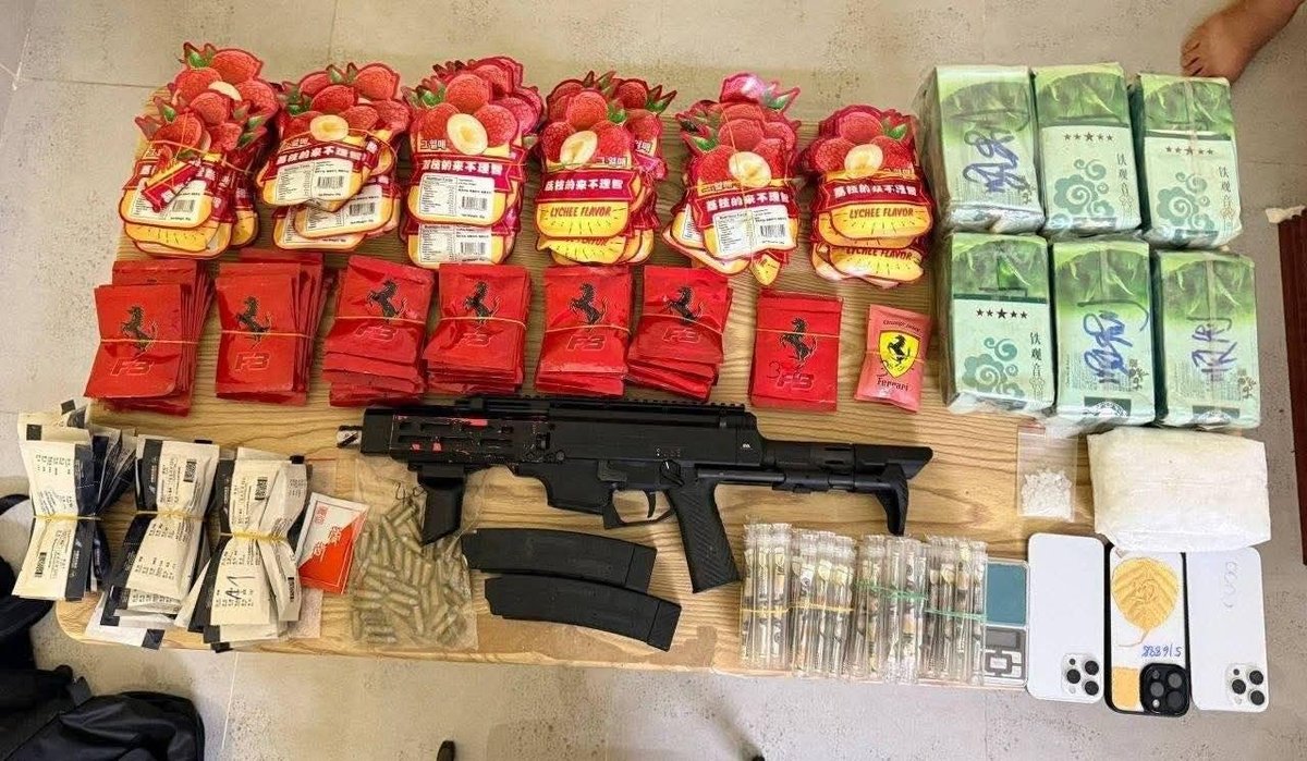 木牌破获重大贩毒案 3名中国籍嫌犯被移送法办