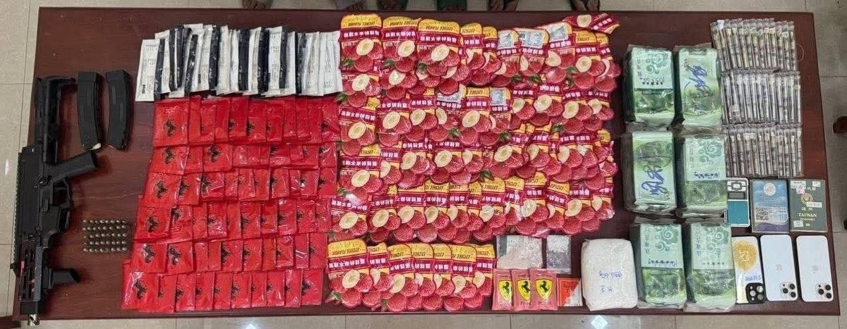 木牌破获重大贩毒案 3名中国籍嫌犯被移送法办