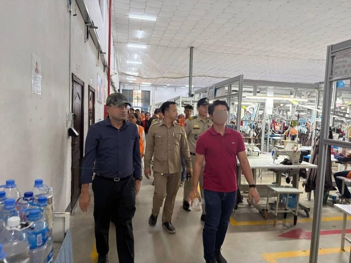 金边朗哥区展开行政大排查 严厉清剿网络诈骗窝点