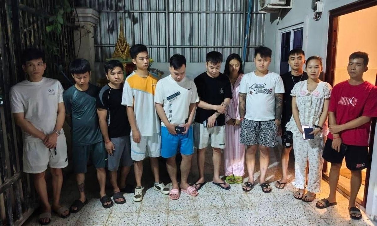 巴域市捣毁一网诈窝点 逮捕11名越南籍嫌犯