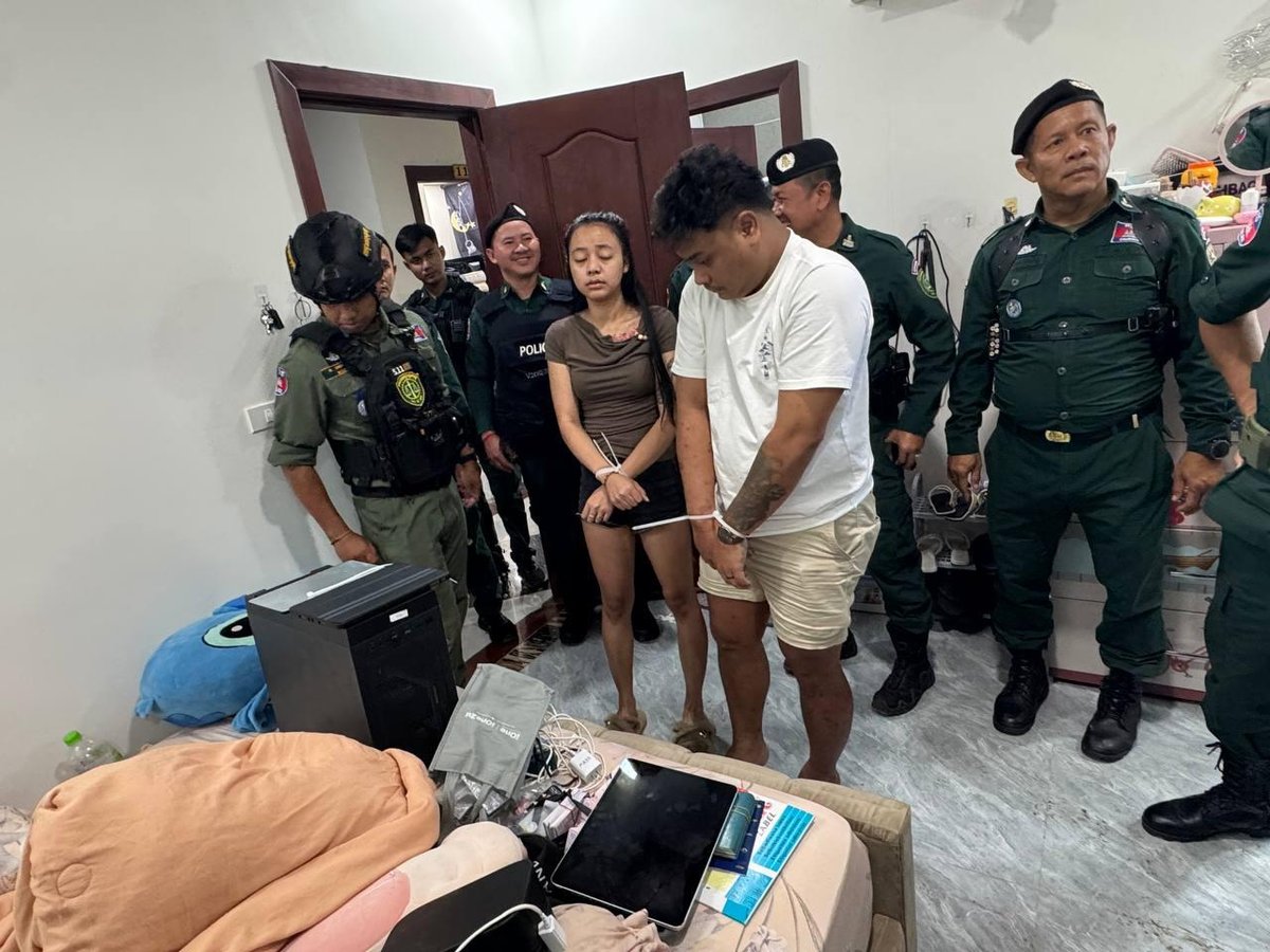 波贝警方突袭涉诈公寓 抓获92名非法外籍人员