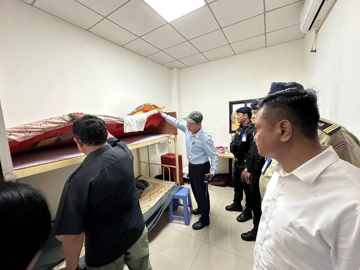 金边突击排查76处场所 暂未发现网络诈骗及违规食品