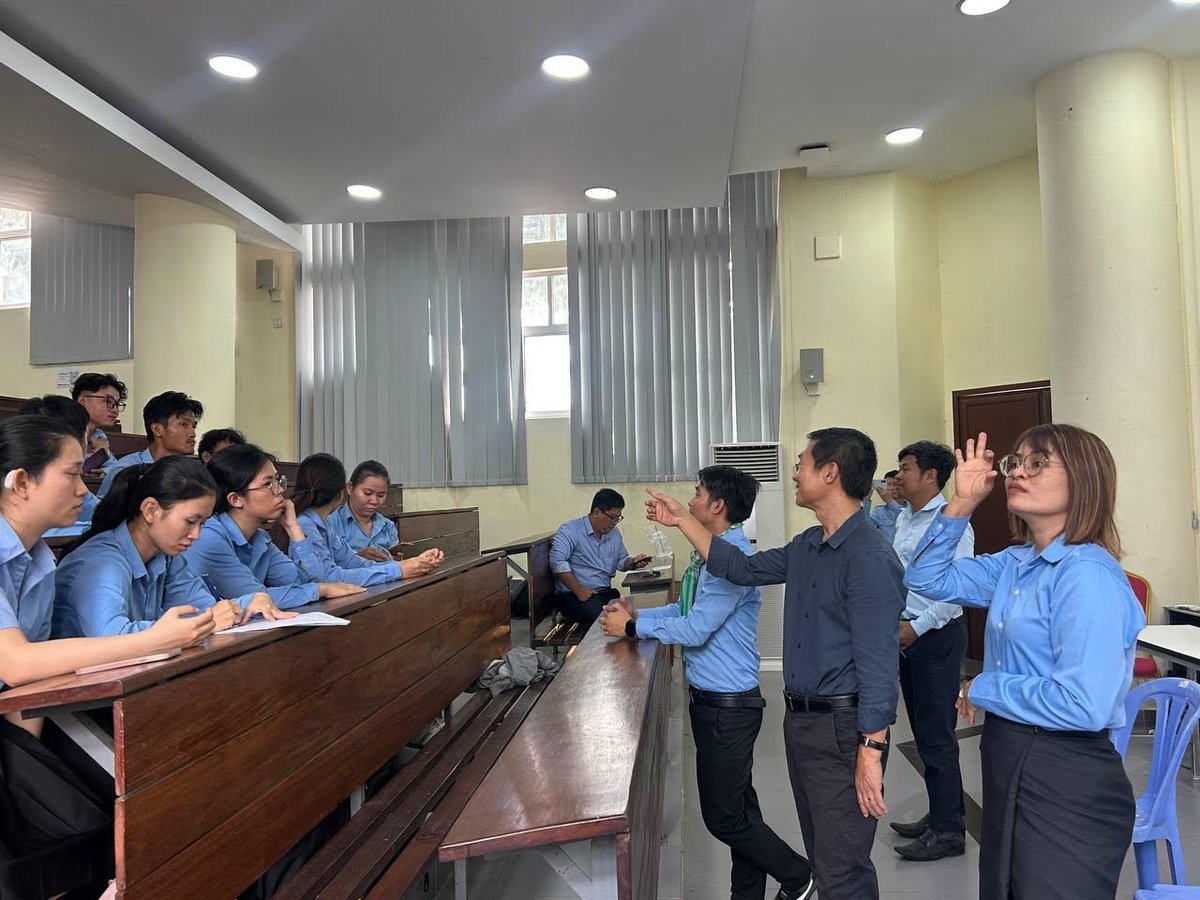 皇家金边大学与残疾人行动委员会于6月9日向学生推广2026年