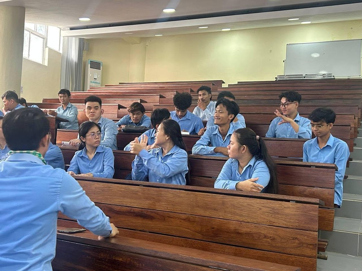 皇家金边大学与残疾人行动委员会于6月9日向学生推广2026年