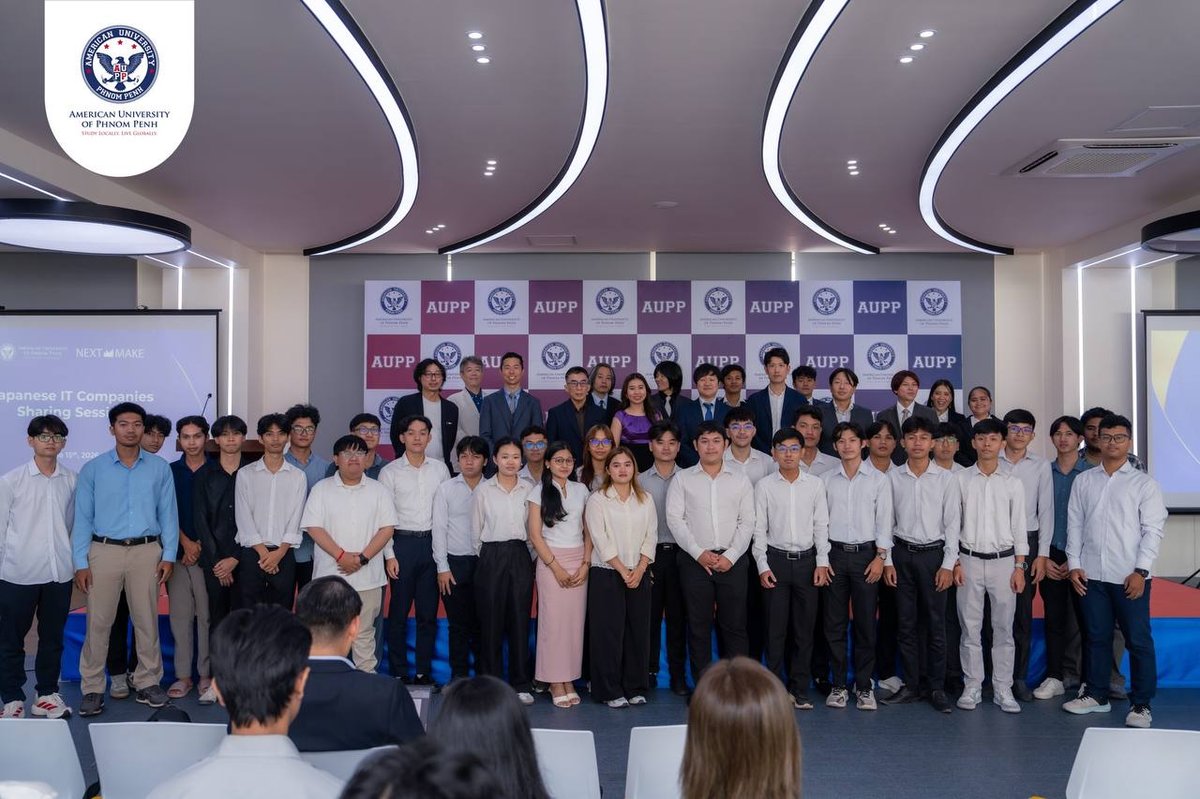 金边美国大学(AUPP)近日举办日本IT企业交流会，邀请多家