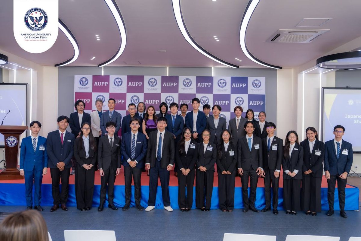 金边美国大学(AUPP)近日举办日本IT企业交流会，邀请多家