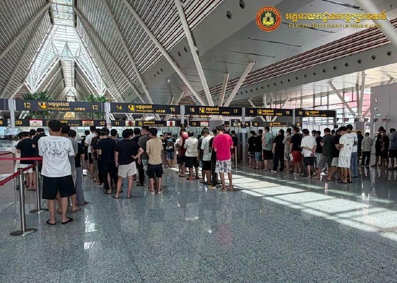 柬埔寨驱逐319名涉网诈及非法务工中国籍人员