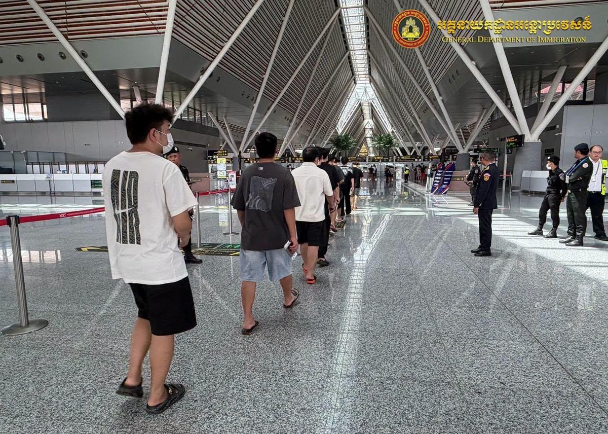 柬埔寨驱逐319名涉网诈及非法务工中国籍人员
