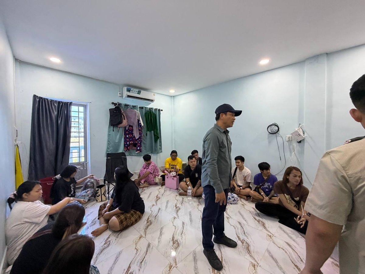 波贝警方突袭诈骗窝点 查获15名泰籍嫌犯及作案设备