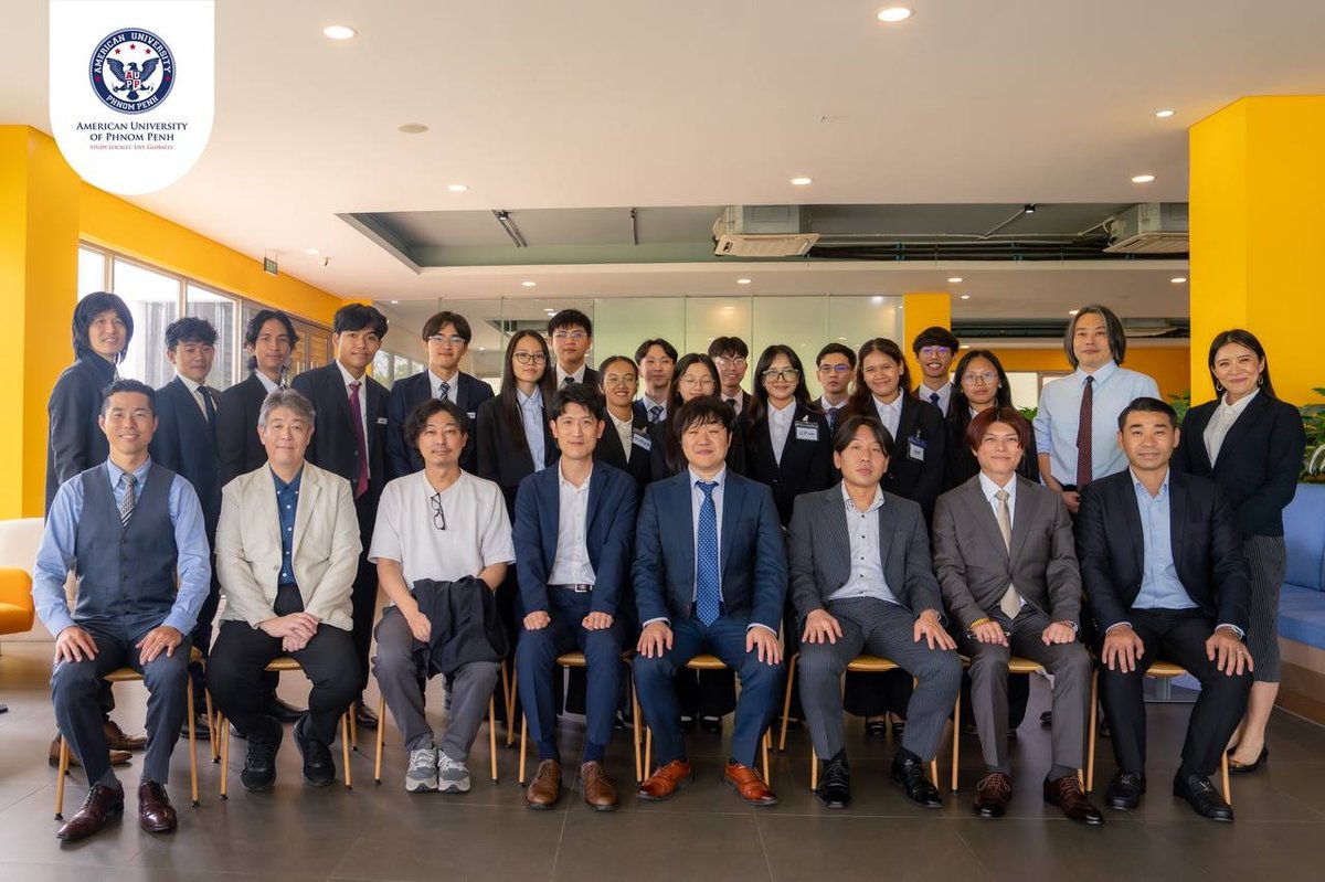 金边美国大学(AUPP)近日举办日本IT企业交流会，邀请多家