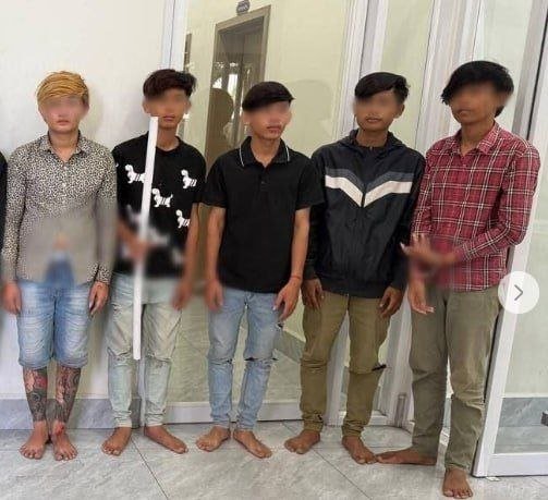 金边棉芷区索尼小区发生暴力事件 10名嫌疑人被捕