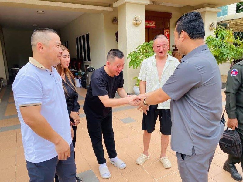 金边鲁西乔区开展大规模行政检查 严打网络诈骗