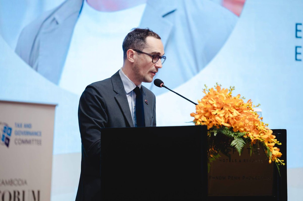 税务总局出席欧洲商会税务论坛 探讨柬埔寨经济正规化