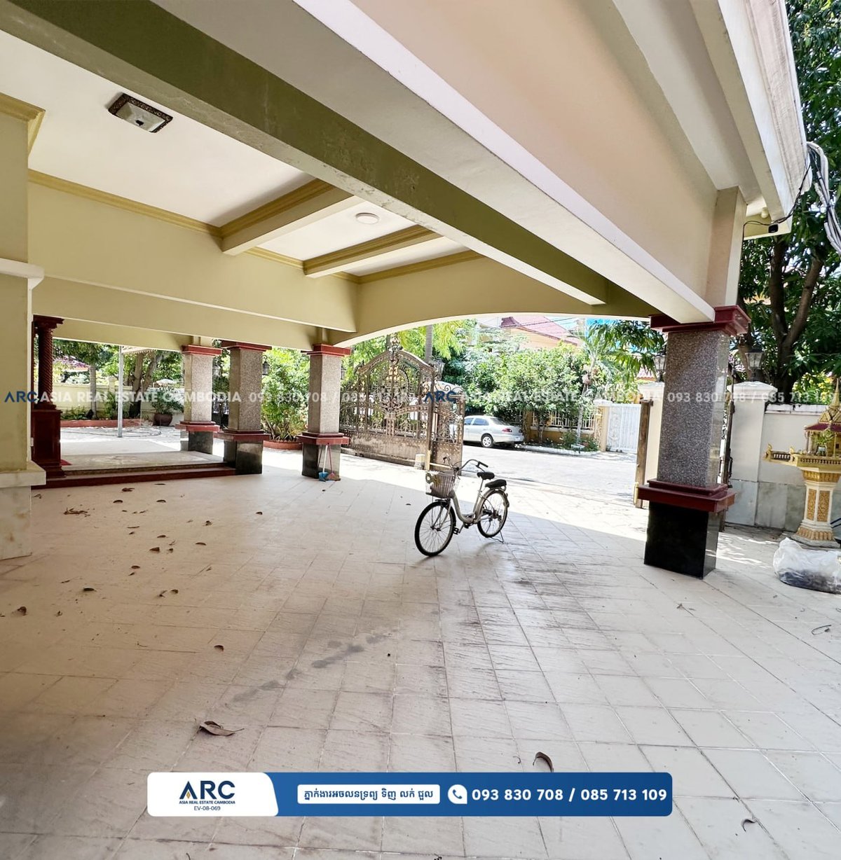 雷西郊区堆桑给Borey Villa独栋别墅急售,占地24m