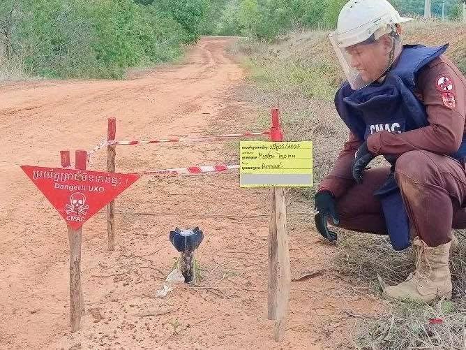 柬埔寨排雷行动中心警告