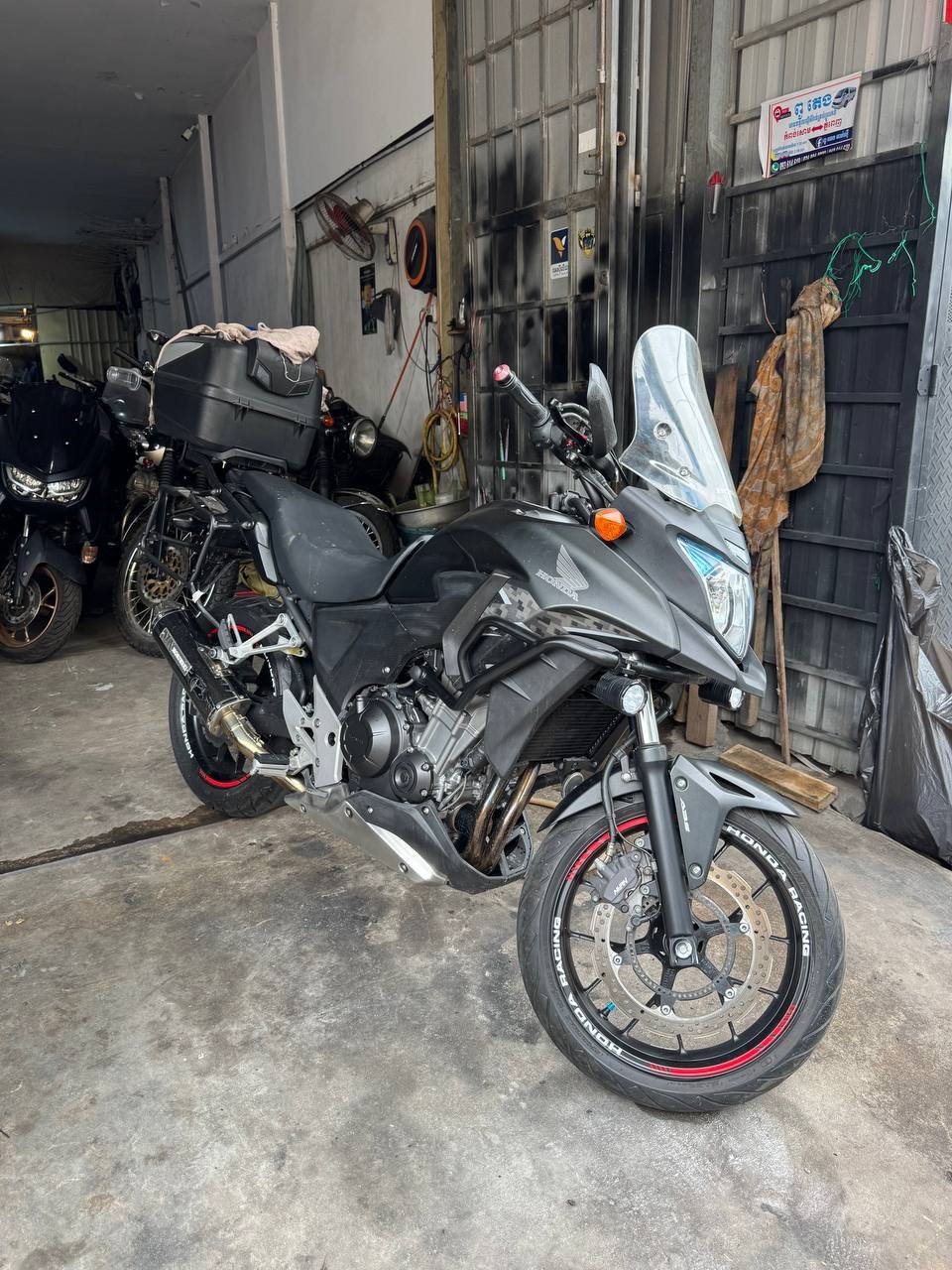 本田CB400X 2013款二手转让 售价$3850 税单齐