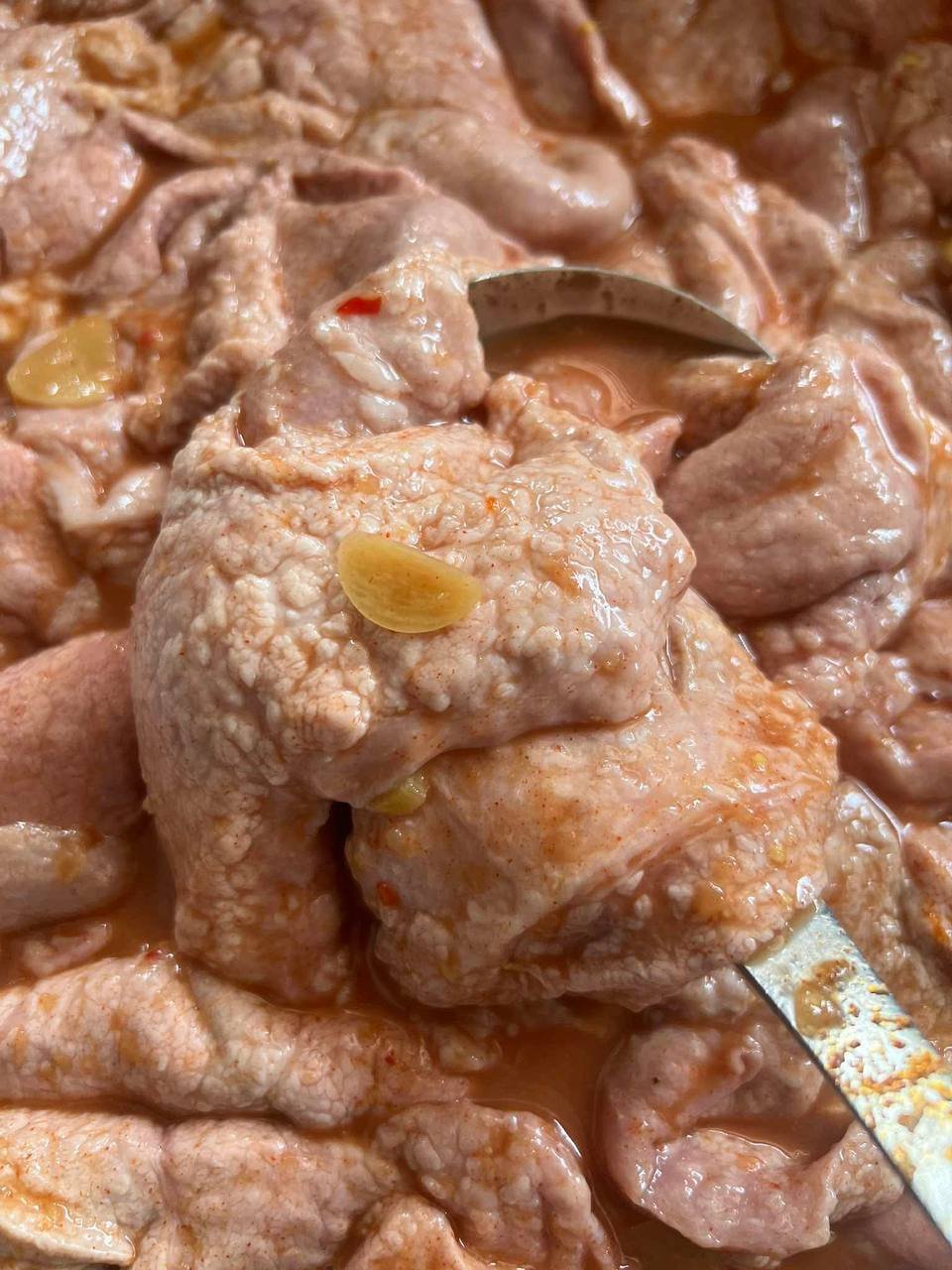 本地猪胸腺肉供应 每公斤$15 鲜肉与腌制可选