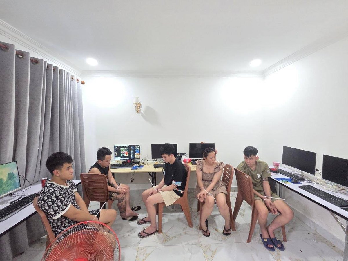 柴桢省警方突袭巴域市诈骗窝点 73名嫌疑人被拘留